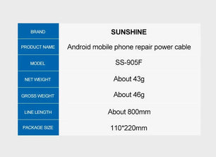 SS-905F Mobile Phone Power-On Test control Line