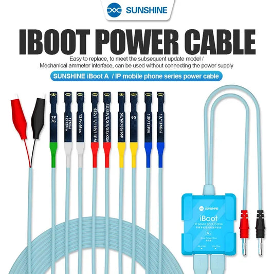 SUNSHINE iBoot iPhone Power Cord IP 6-15PM Boot Power Cord
