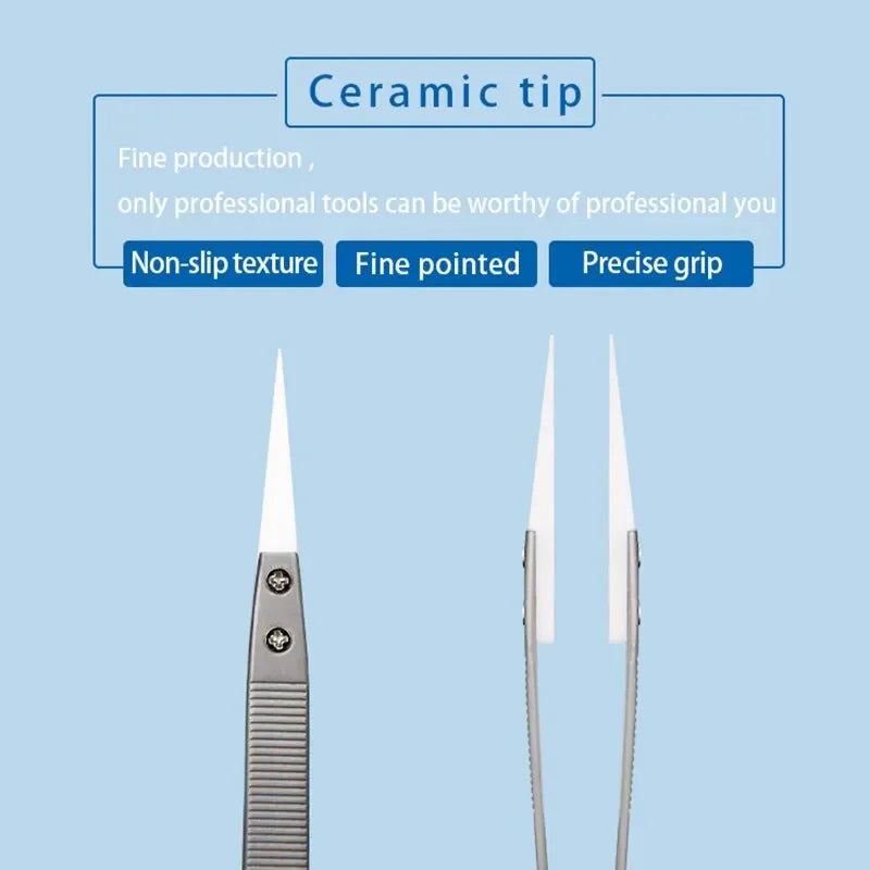 SUNSHINE SC-11A Anti-Static Ceramic Tweezers