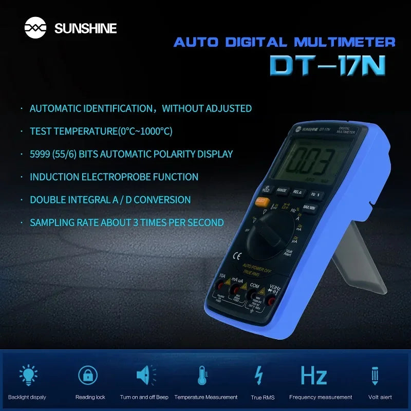 SUNSHINE Dt 17N Automatic Digital Multimeter