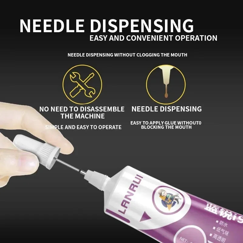 Lanrui i9 Strong 55ml Black Transparent Adhesive Glue