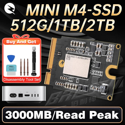 MAC M4 MINI SSD Upgrade Kit 512GB/1TB/2TB
