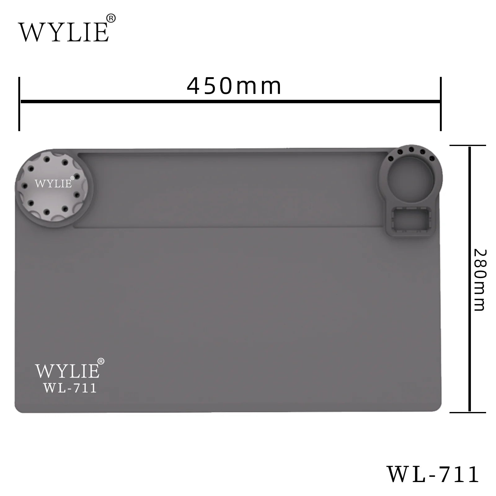 WYLIE Silicone Heat Insulation Pad High-temperature Resistant