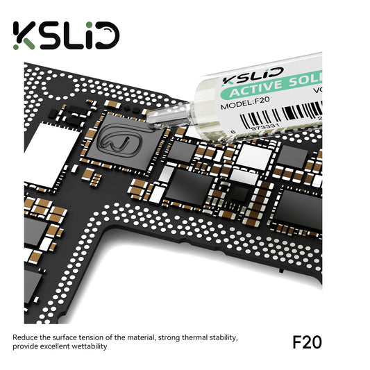 KSLID F20 10CC High Quality Lead-Free/Halogen-Free/No Odor/No Cleaning Solder Flux