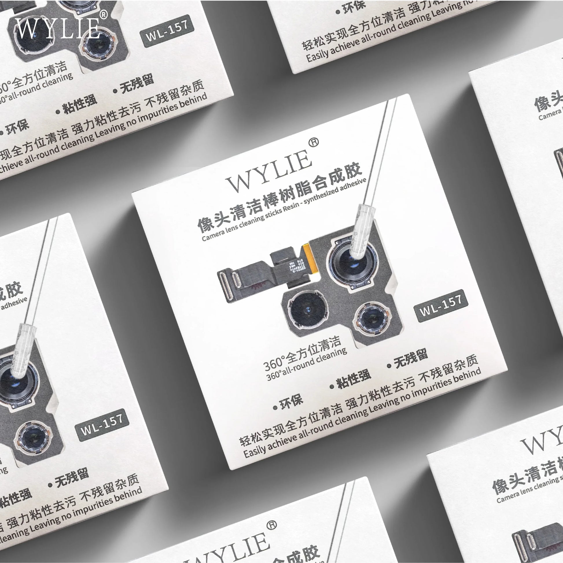 WYLIE WL-157 Camera Lens Cleaning Sticks 24Pcs/Box