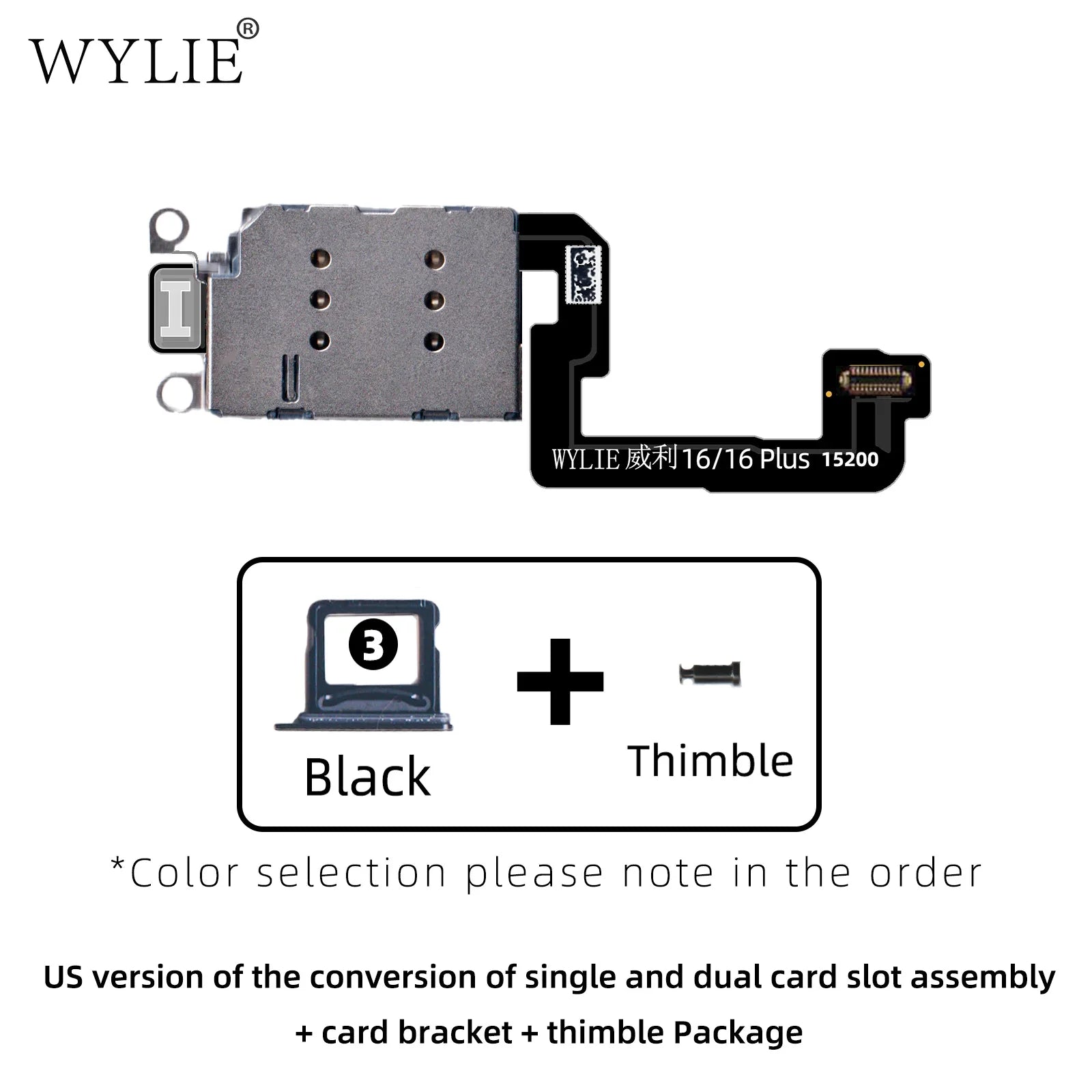WYLIE For iPhone 14 15 16 Pro MAX ESIM Modified To Sim No Punching
