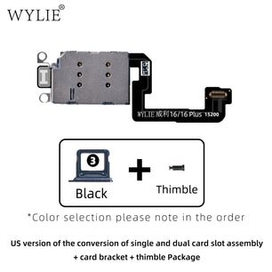 WYLIE For iPhone 14 15 16 Pro MAX ESIM Modified To Sim No Punching