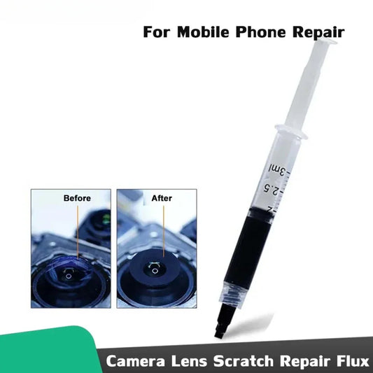 Mobile Phone Camera Lens Scratches Removal Flux