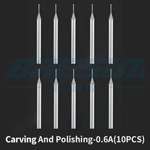 10Pcs 2.35 Shank Diamond Grinding Burr Needle