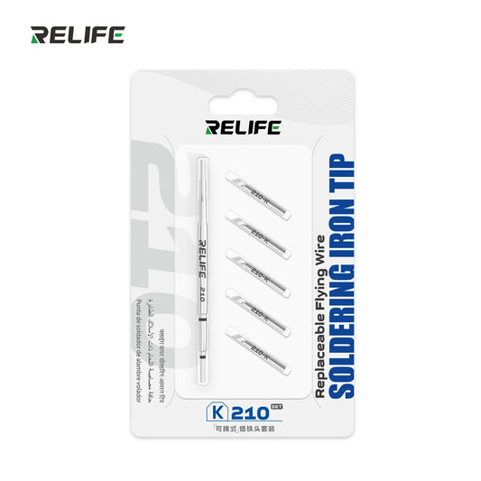 RELIFE 210-K Soldering Iron Tip Set