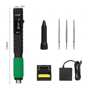 Kaisi K211 65W Portable Soldering Station USB