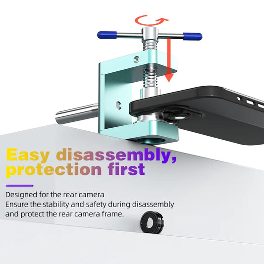 Lanrui S9 Rear Camera Frame Remover