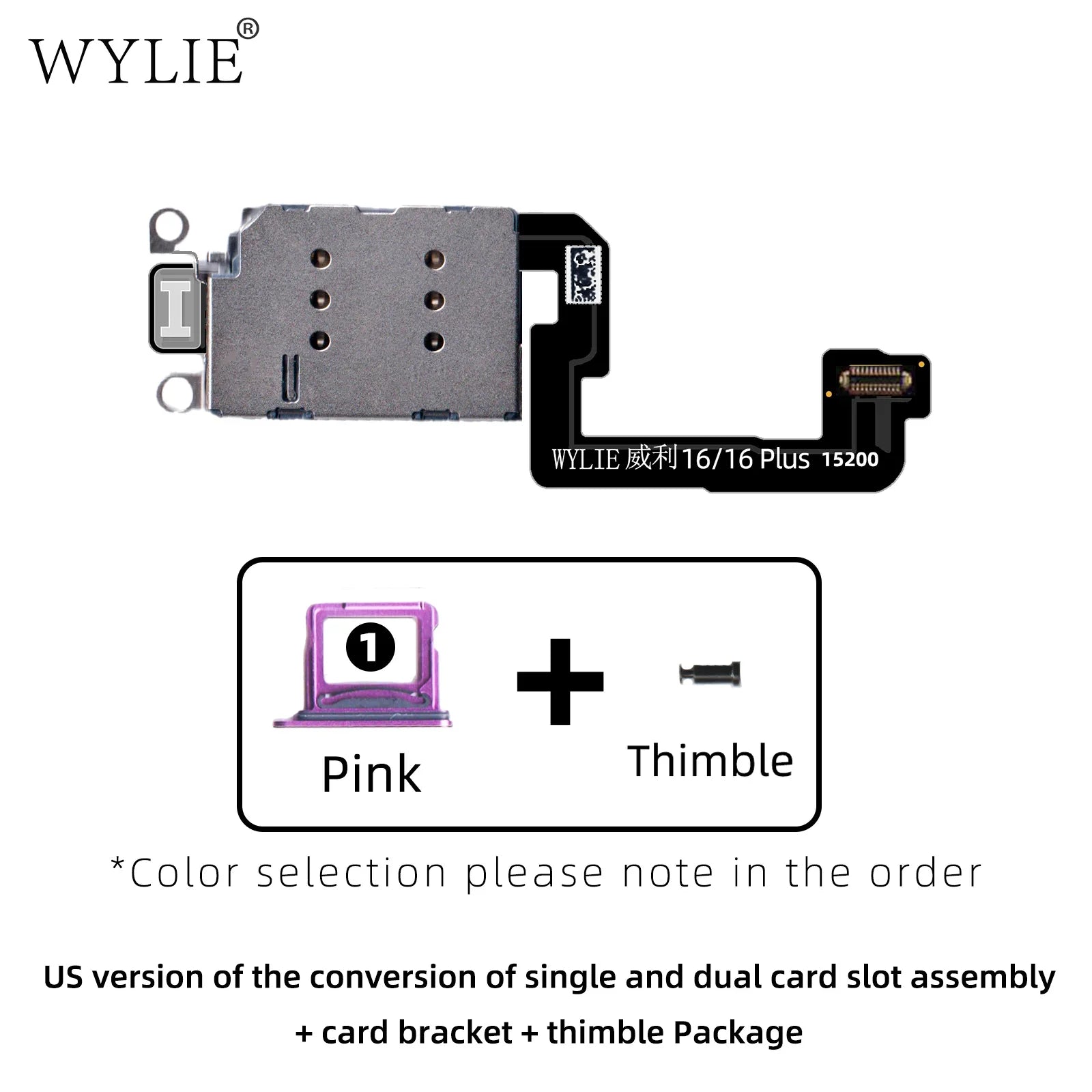 WYLIE For iPhone 14 15 16 Pro MAX ESIM Modified To Sim No Punching