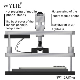 WYLIE WL-758pro Manutenzione Dello Schermo Dei Telefoni