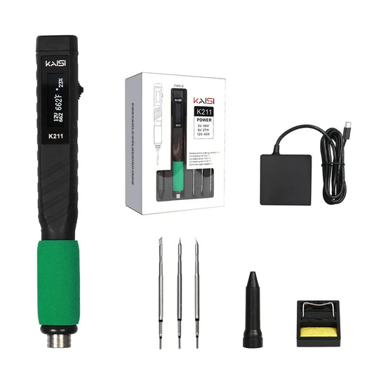 Kaisi K211 65W Portable Soldering Station USB