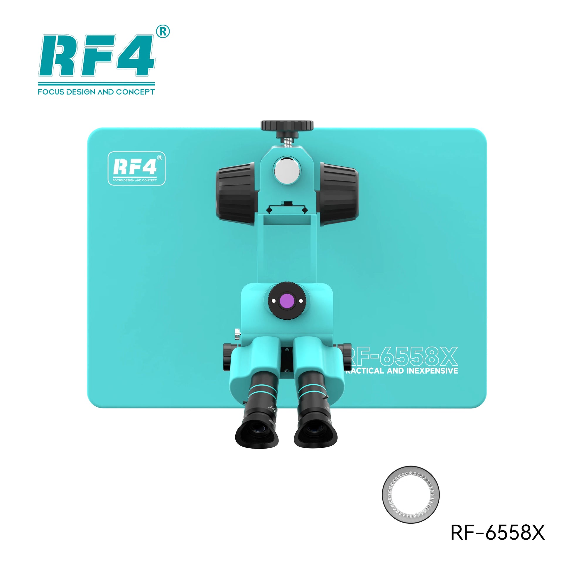 RF4 RF6558X HD Trinocular Microscope