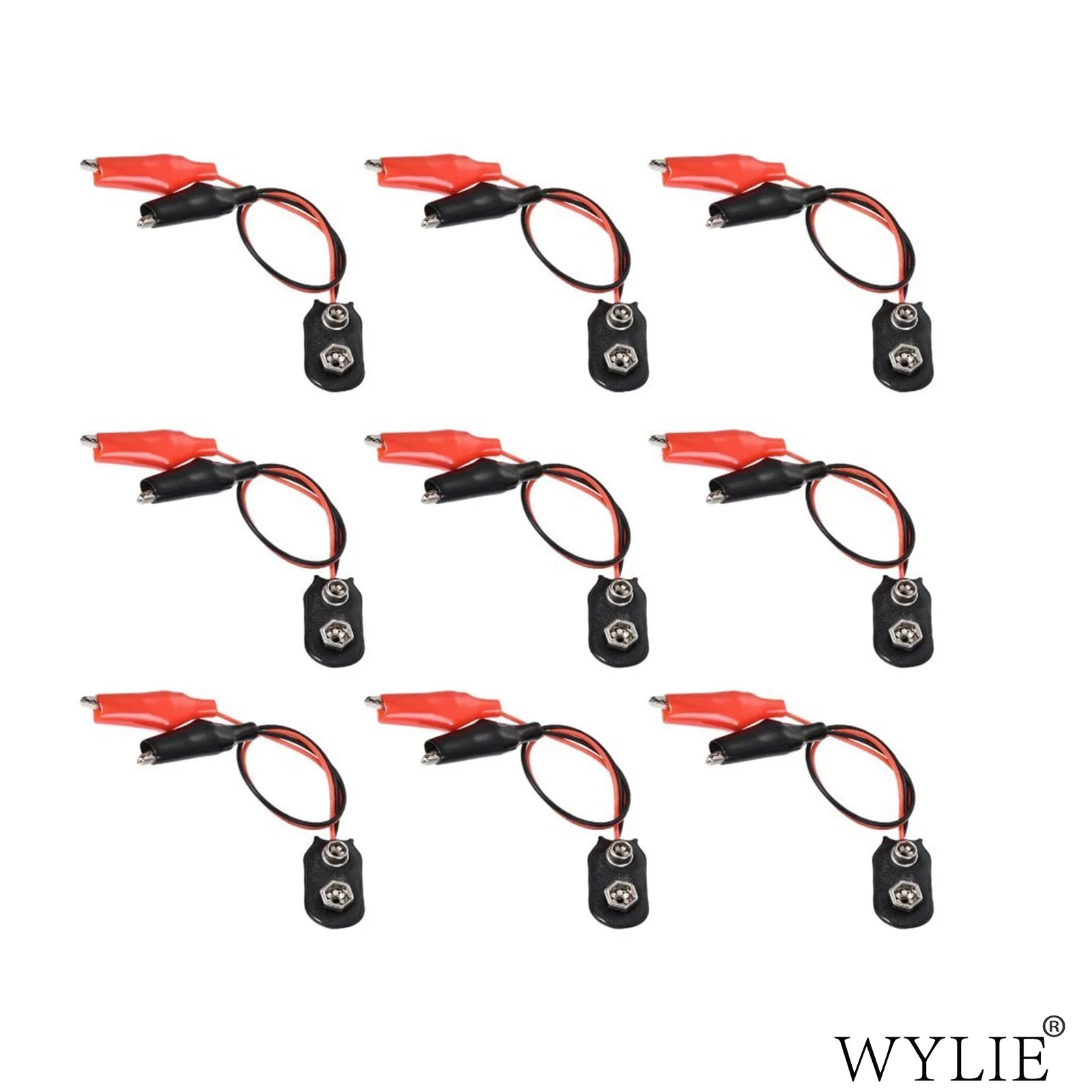 WYLIE 9V Battery Buckle 150mm Line Length Battery