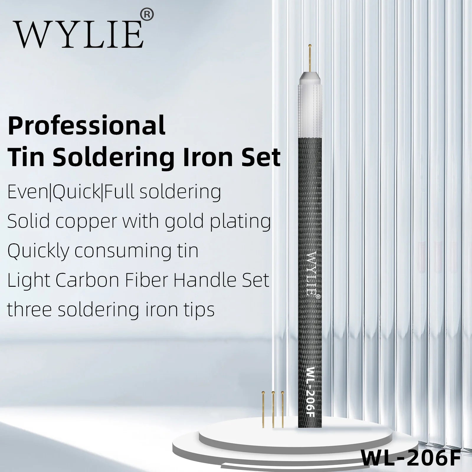 WYLIE Tin Dragging Needle Gold Plated FPC Connector Reballing