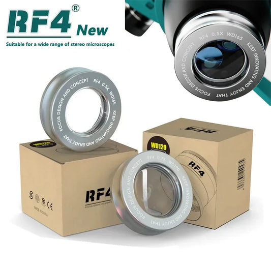 RF4 WD165 0.5X 0.7X Auxiliary Objects Lens Microscope Camera Lens