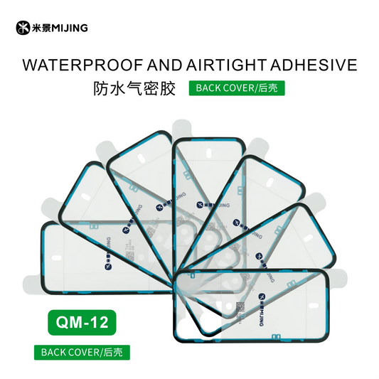 MIJING Waterproof Airtight Adhesive Tape For Screen Back Cover XR-17ProMax
