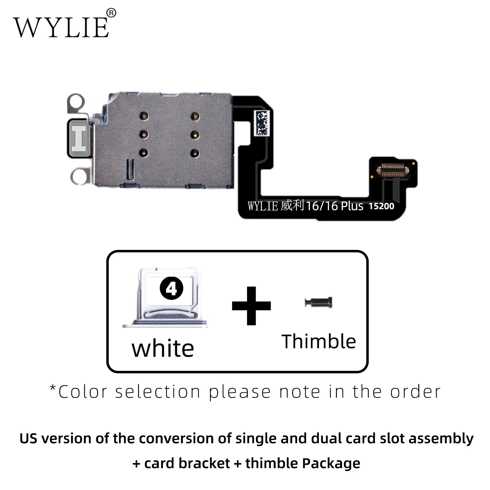 WYLIE For iPhone 14 15 16 Pro MAX ESIM Modified To Sim No Punching