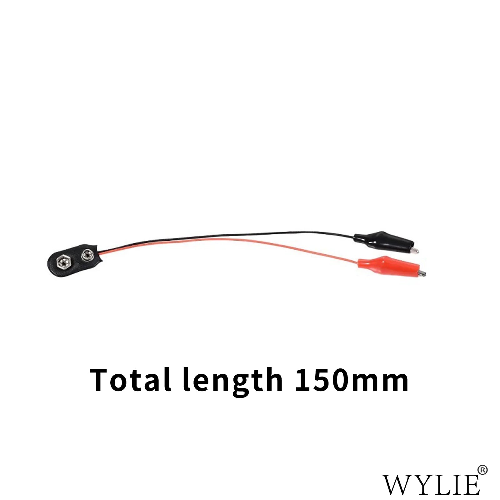 WYLIE 9V Battery Buckle 150mm Line Length Battery