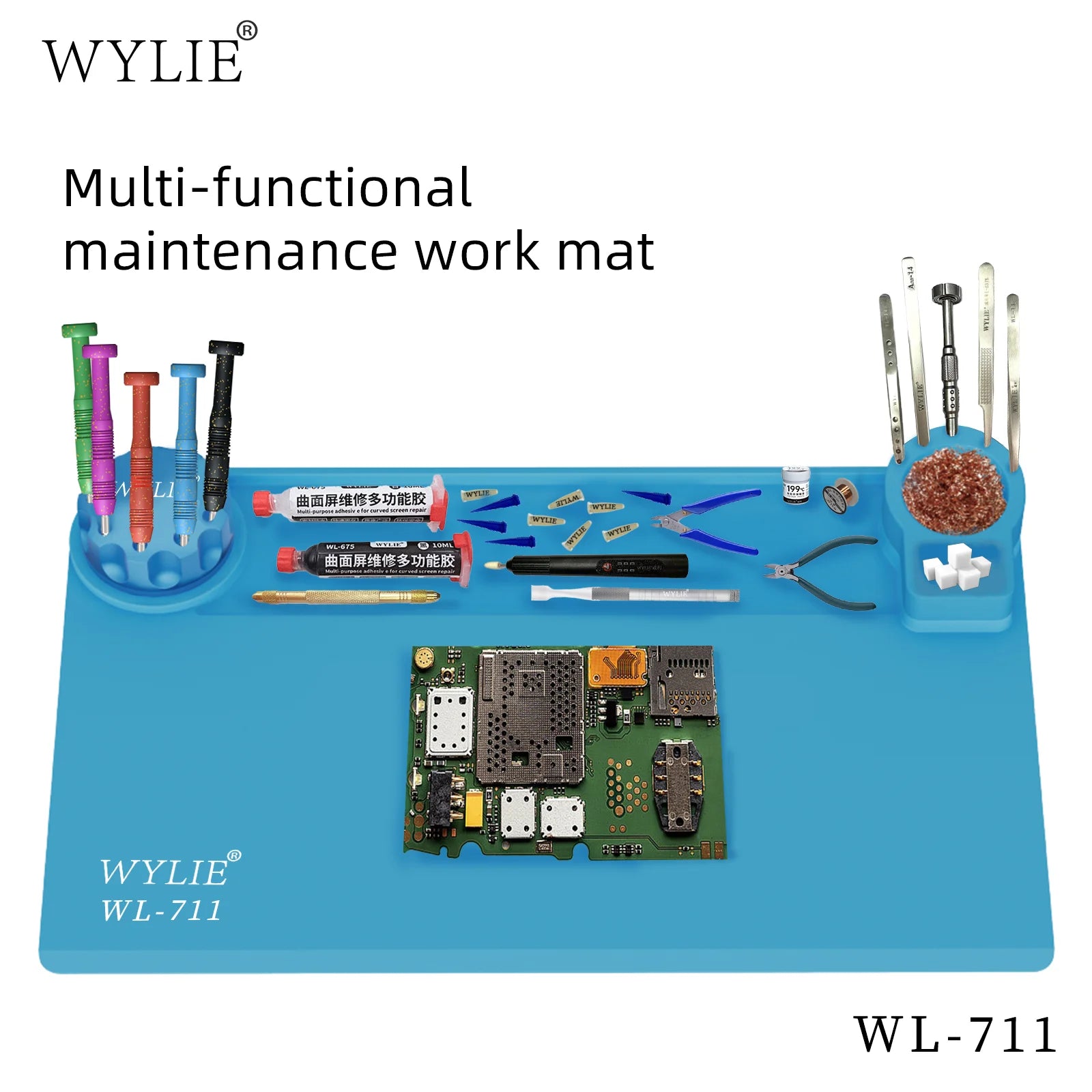 WYLIE Silicone Heat Insulation Pad High-temperature Resistant