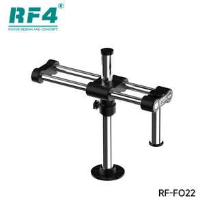 RF4 RF-FO22 360° Rotation Adjustable Universal Double Arm Microscope Accessories