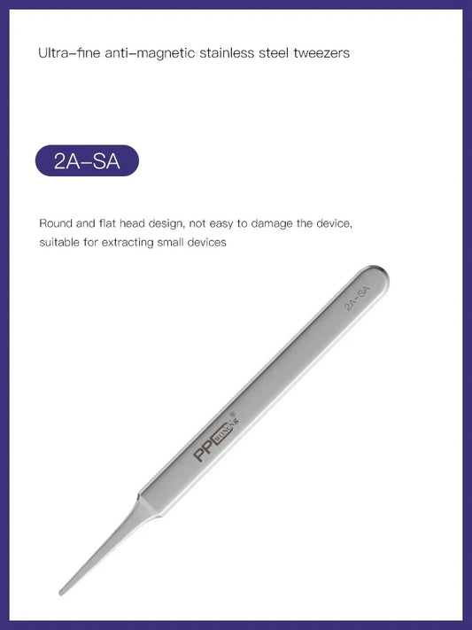 PPD Ultra-fine Anti-magnetic Stainless Steel Tweezers