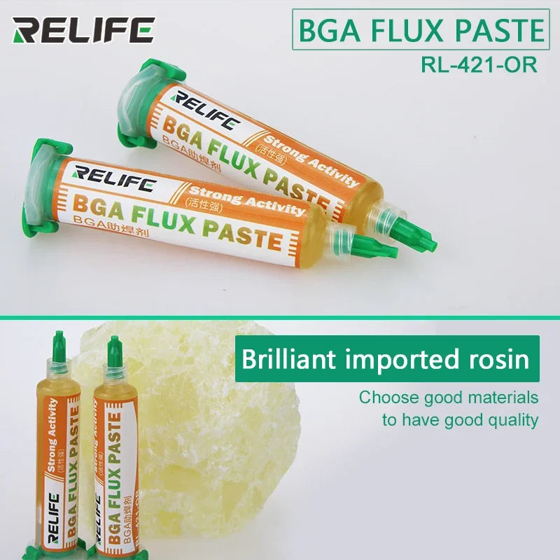 Strong activity Halogen Free Relife BGA Flux Paste 10CC