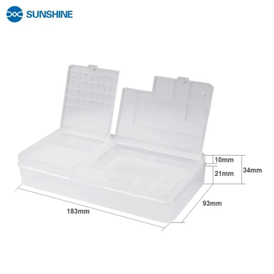 Sunshine Storage Box For IC Motheboard Parts Mobile phone Openning Tools Repair Multi Function SS-001A Storage Box