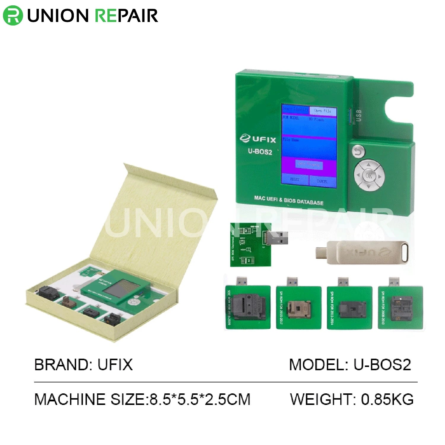 UFIX U-BOS2 Data Assistant Database Read-Write Backup Repair