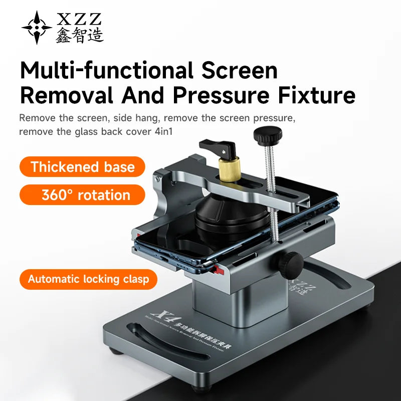 Multi-functional Screen Removal And Pressure Fixture