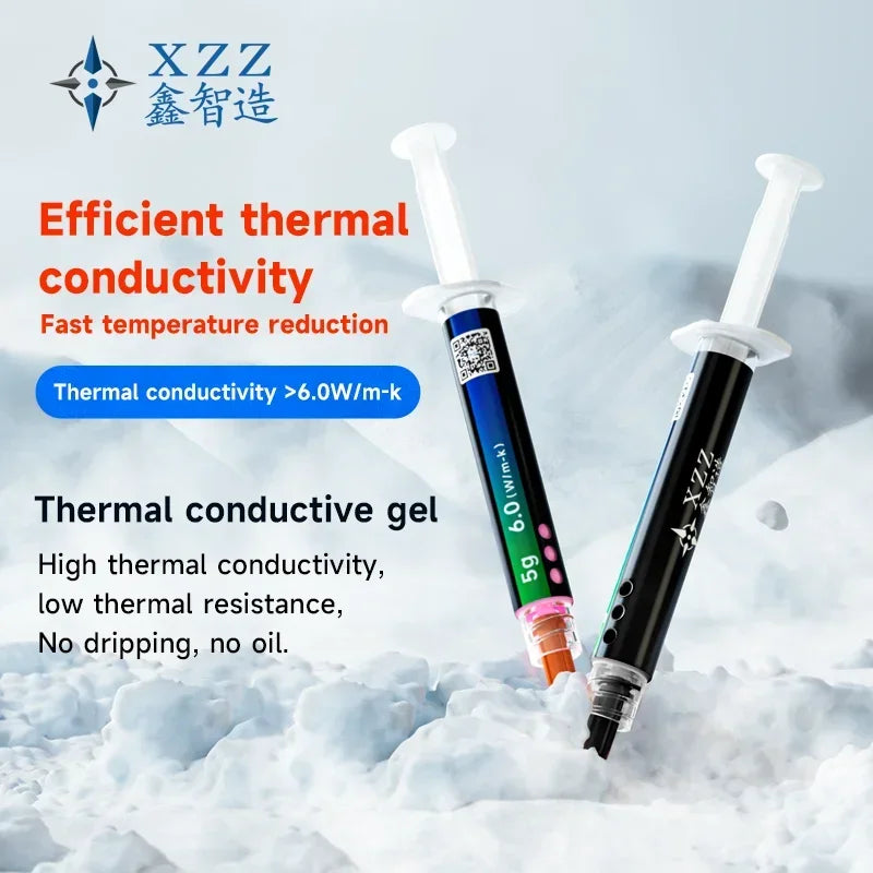 XZZ NB-L1 6.0W/mk Thermal Silicone Grease Gel