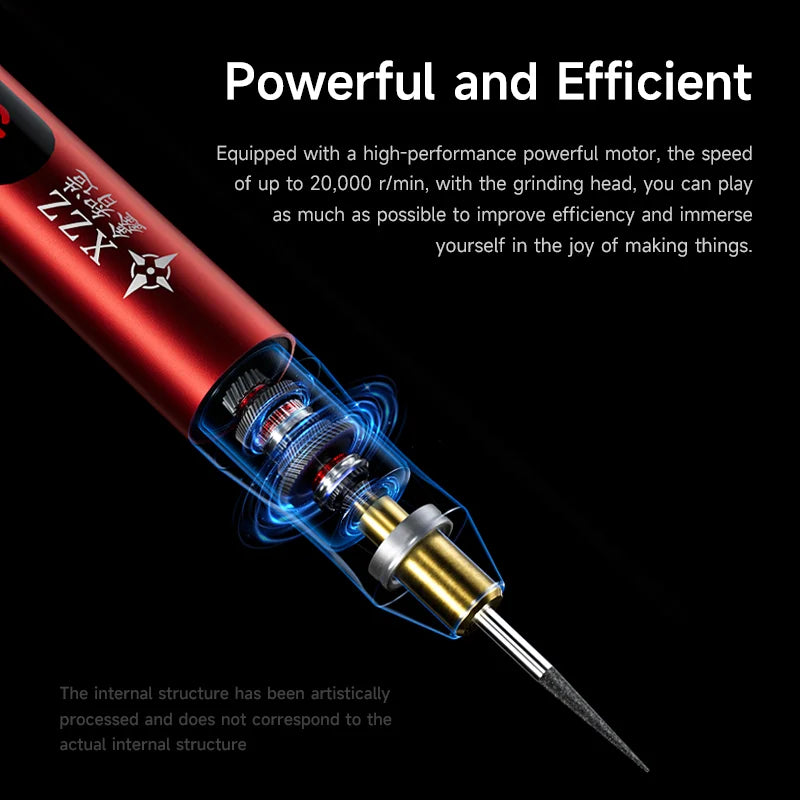 XZZ Z1 Electric Sharpening Pen 11 Grinding Tips