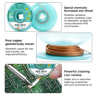 XZZ-2015 Powerful cleaning desoldering wire