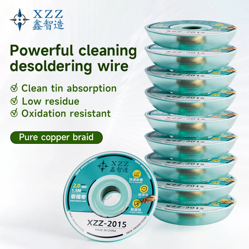 XZZ-2015 Powerful cleaning desoldering wire